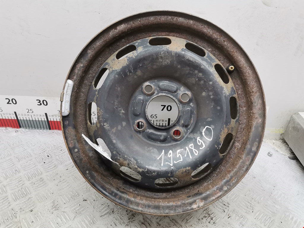 Диск колесный штампованный (железо) Ford Fiesta 5
