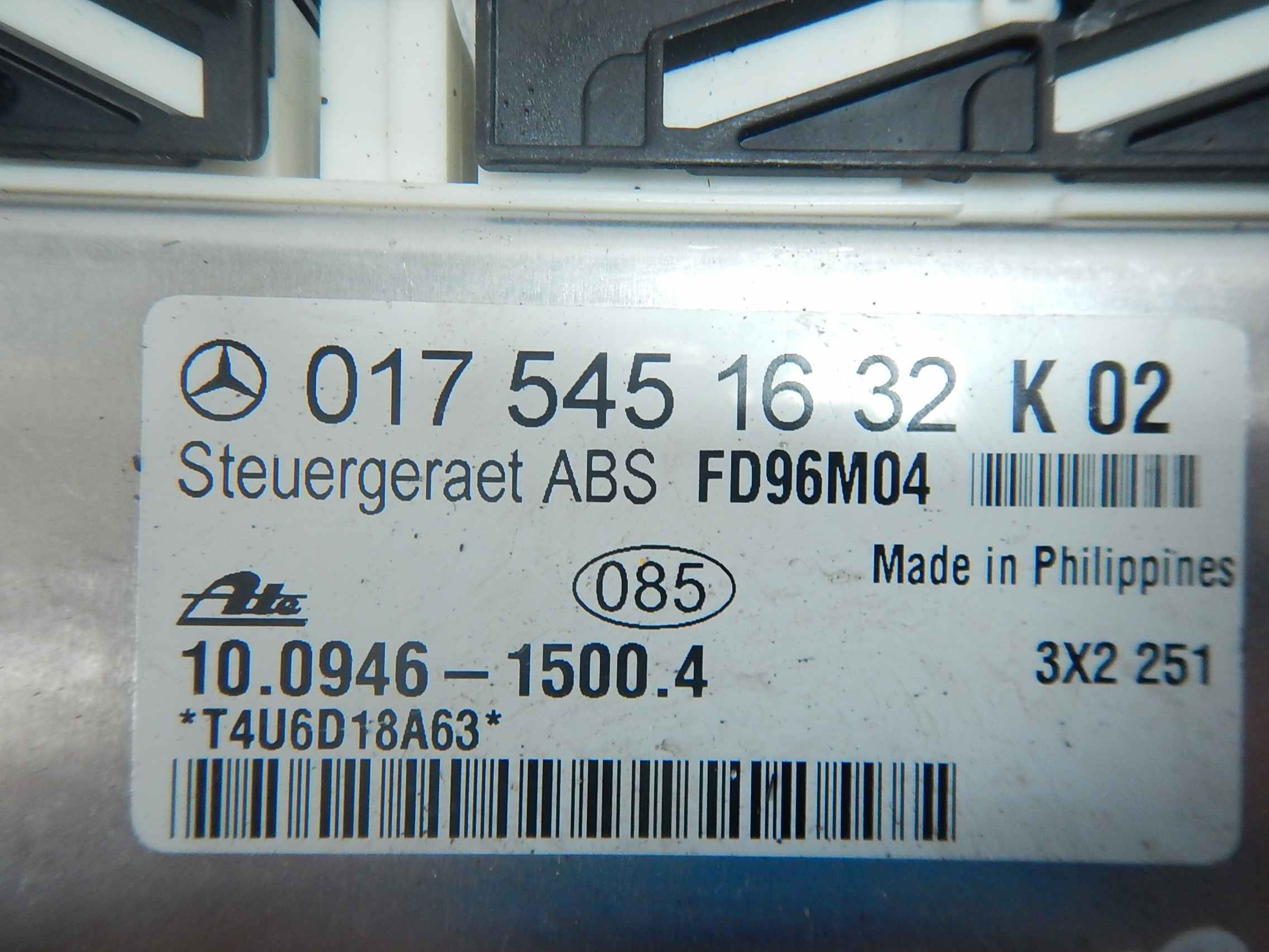 Блок управления ABS Mercedes C-Class (W202) купить в Беларуси
