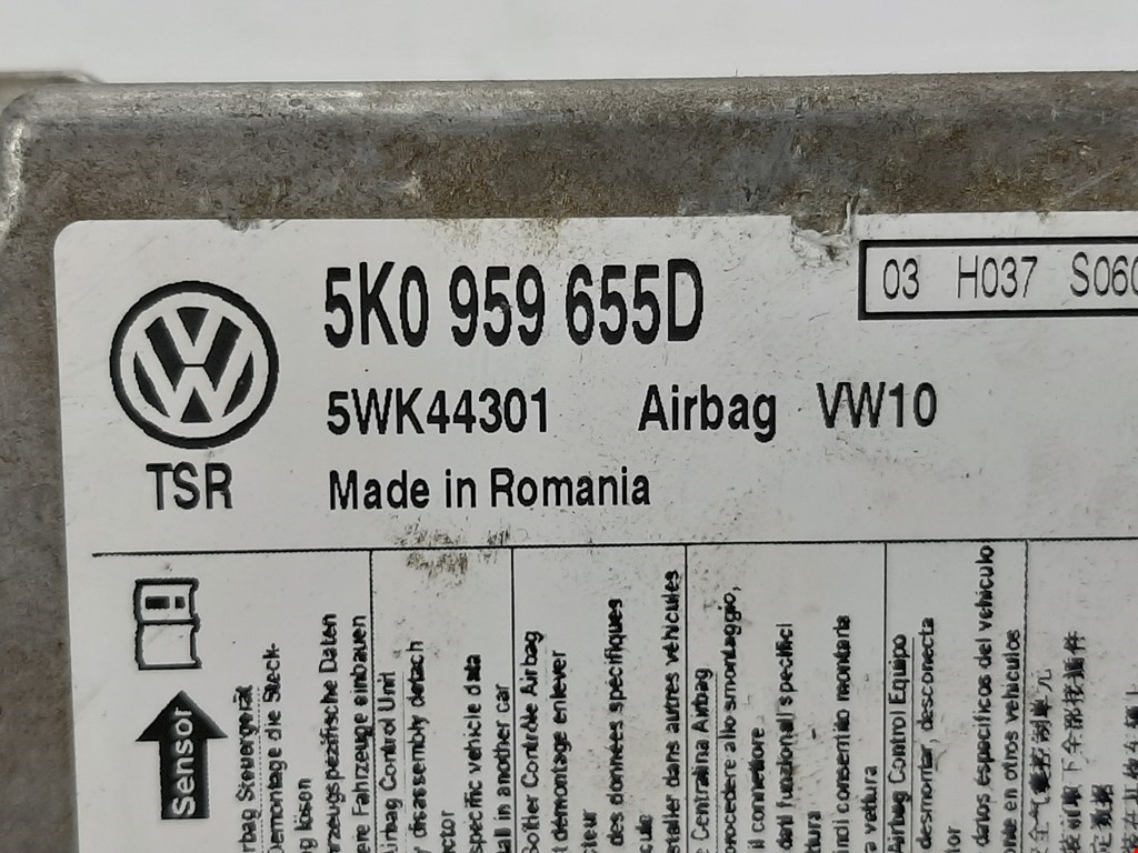 Блок управления Air Bag Volkswagen Golf 6 купить в России