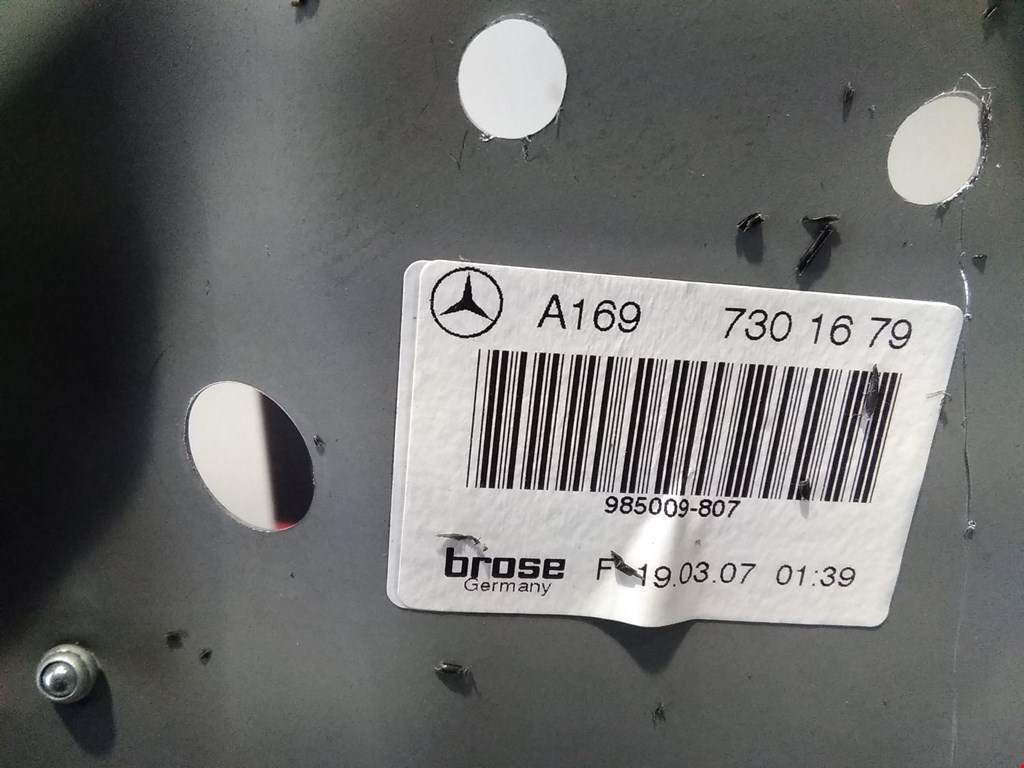 Стеклоподъемник электрический двери задней правой Mercedes B-Class (W245) купить в Беларуси
