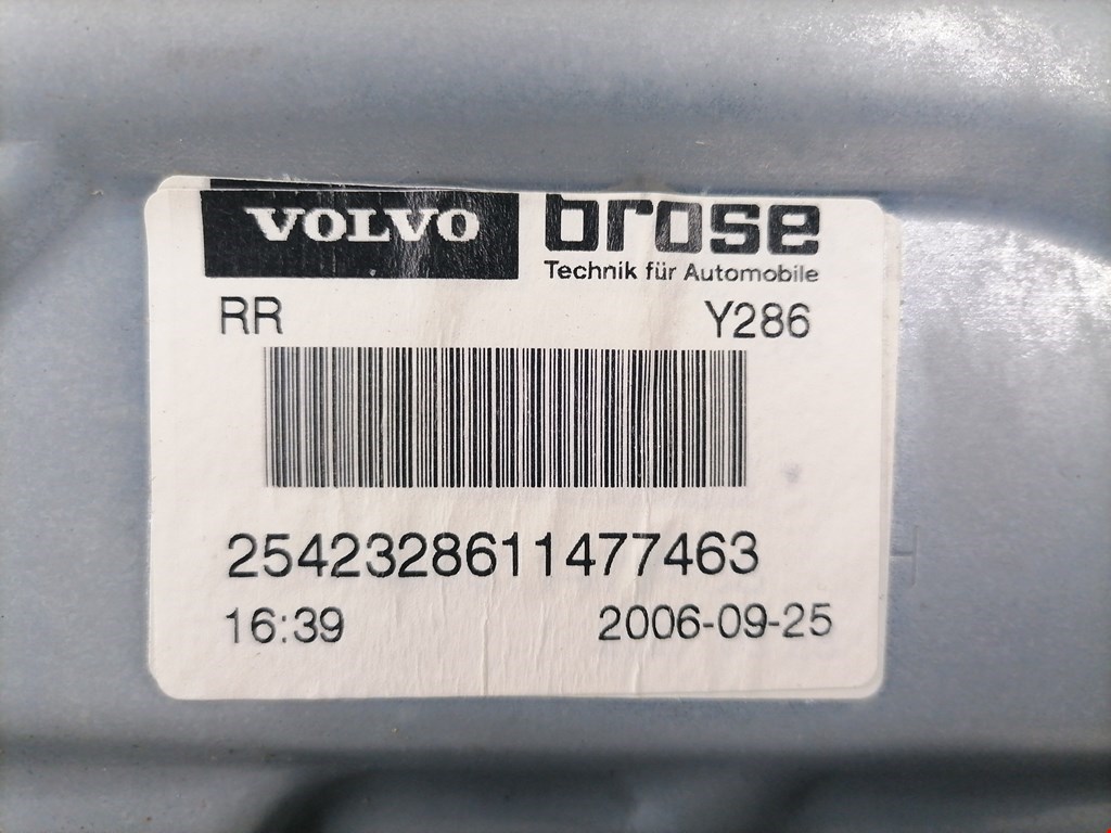Стеклоподъемник электрический двери задней правой Volvo S80 2 купить в России