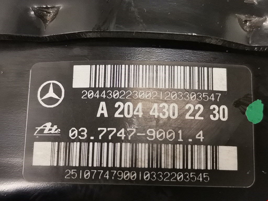 Усилитель тормозов вакуумный Mercedes C-Class (W204) купить в Беларуси