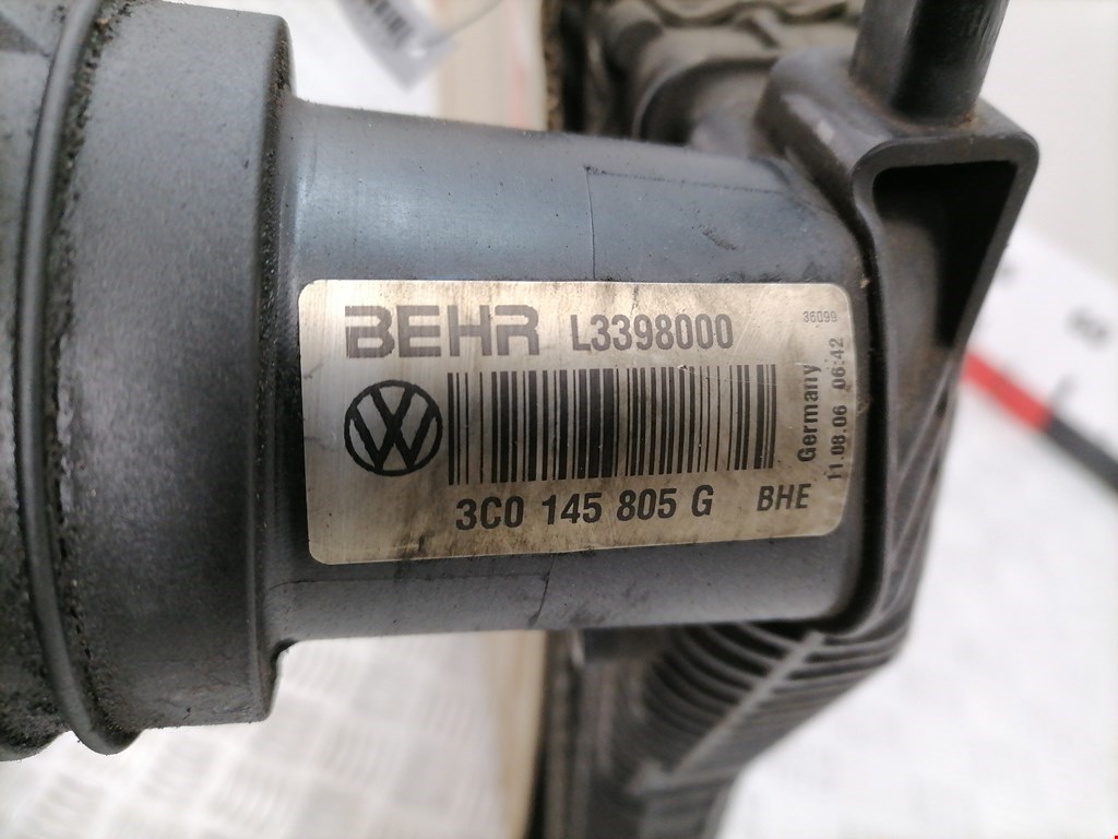 Интеркулер (радиатор интеркулера) Volkswagen Passat 6 купить в Беларуси