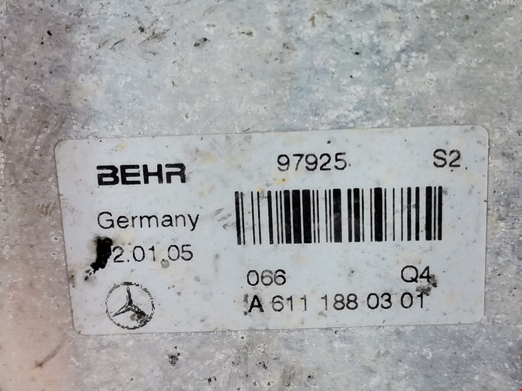 Теплообменник Mercedes C-Class (W203) купить в России