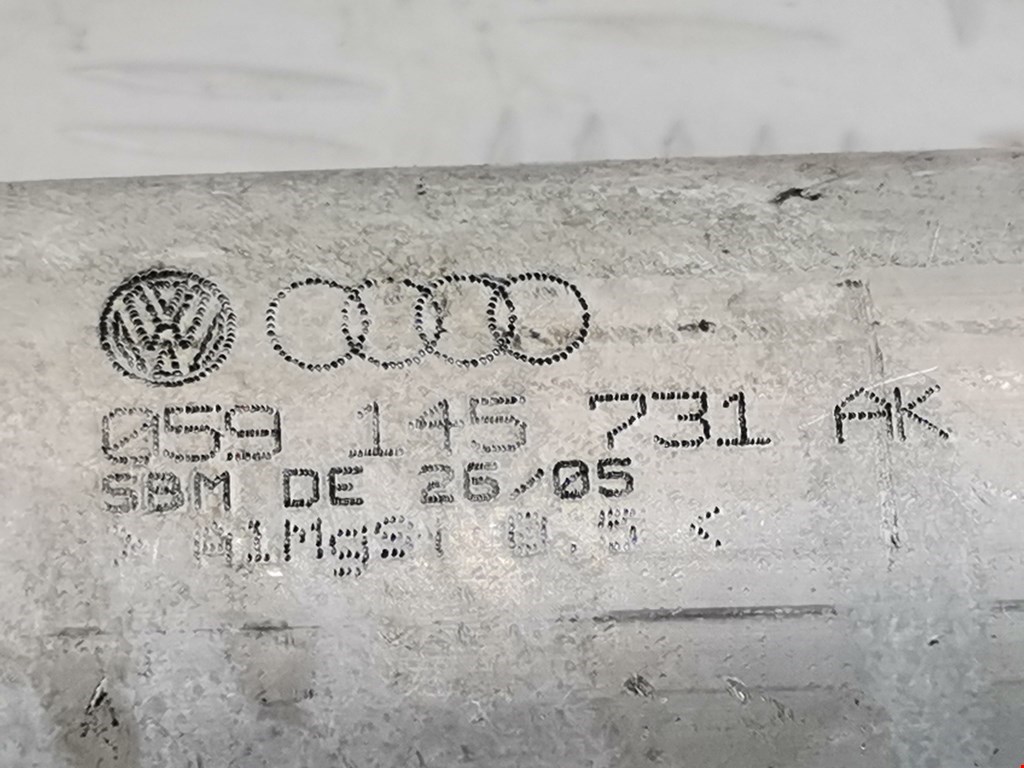 Патрубок интеркулера Audi A6 C6 купить в Беларуси