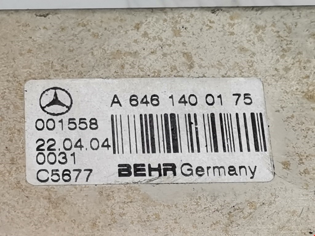 Радиатор системы ЕГР Mercedes C-Class (W203) купить в России