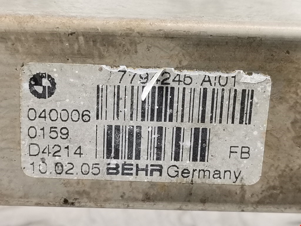 Радиатор системы ЕГР BMW 3-Series (E90/E91/E92/E93) купить в Беларуси
