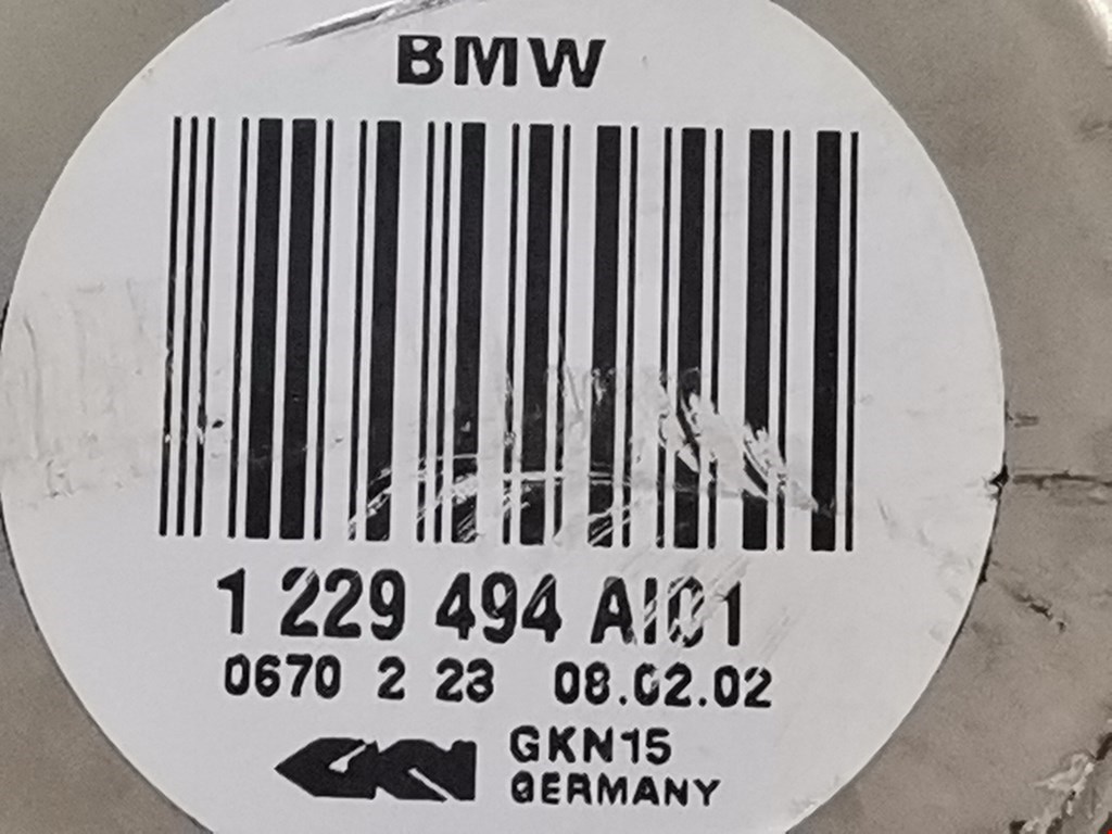 Полуось задняя правая (приводной вал шрус) BMW 3-Series (E46) купить в России