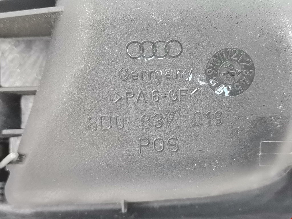 Ручка двери внутренняя передняя левая Audi A4 B5 купить в Беларуси