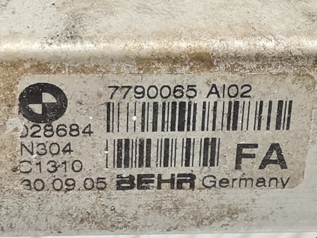 Радиатор системы ЕГР BMW 5-Series (E60/E61) купить в Беларуси