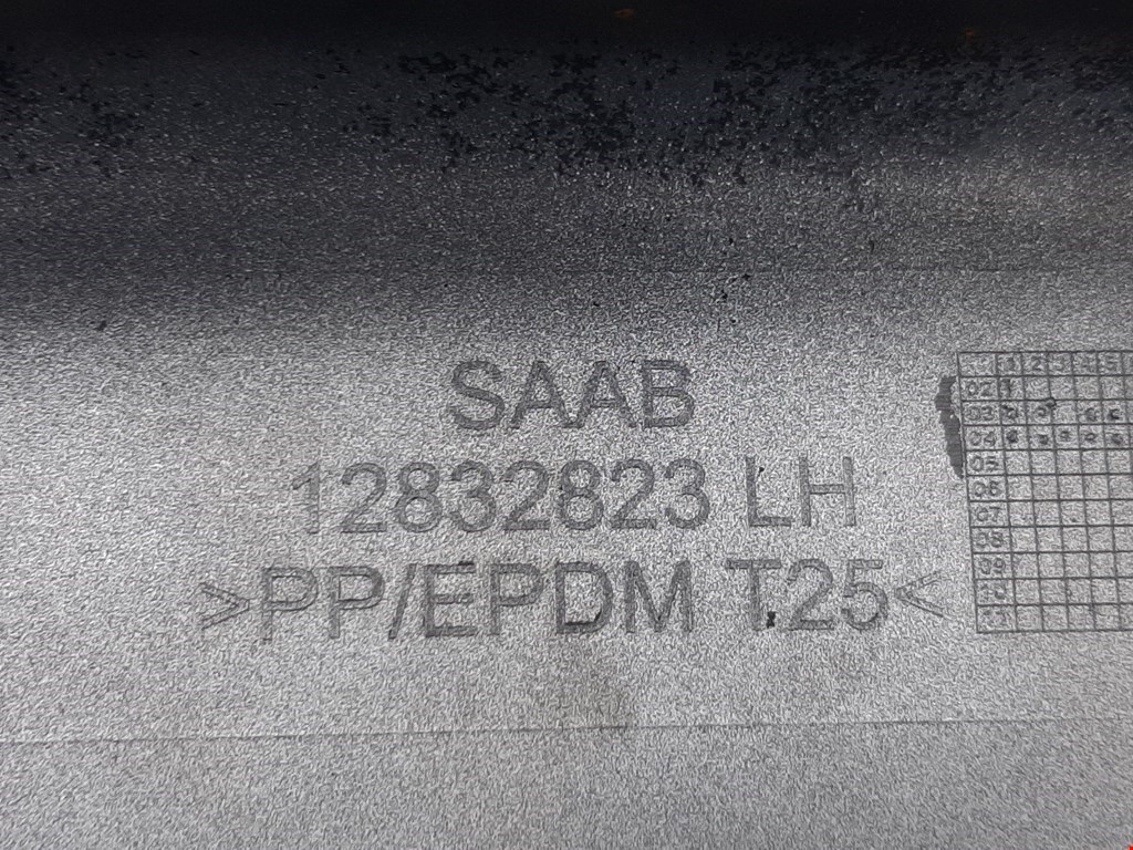 Накладка декоративная на порог (Комплект) Saab 9-3 (2) купить в Беларуси