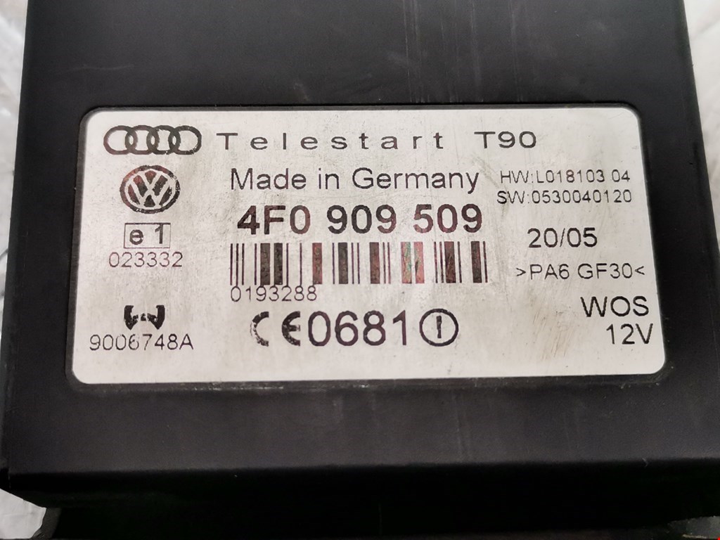 Блок управления Вебасто Audi A6 C6 купить в России