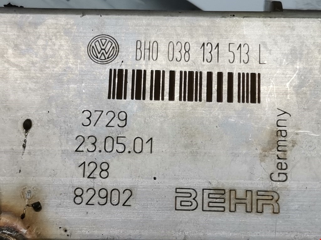 Радиатор системы ЕГР Volkswagen Sharan 1 купить в Беларуси
