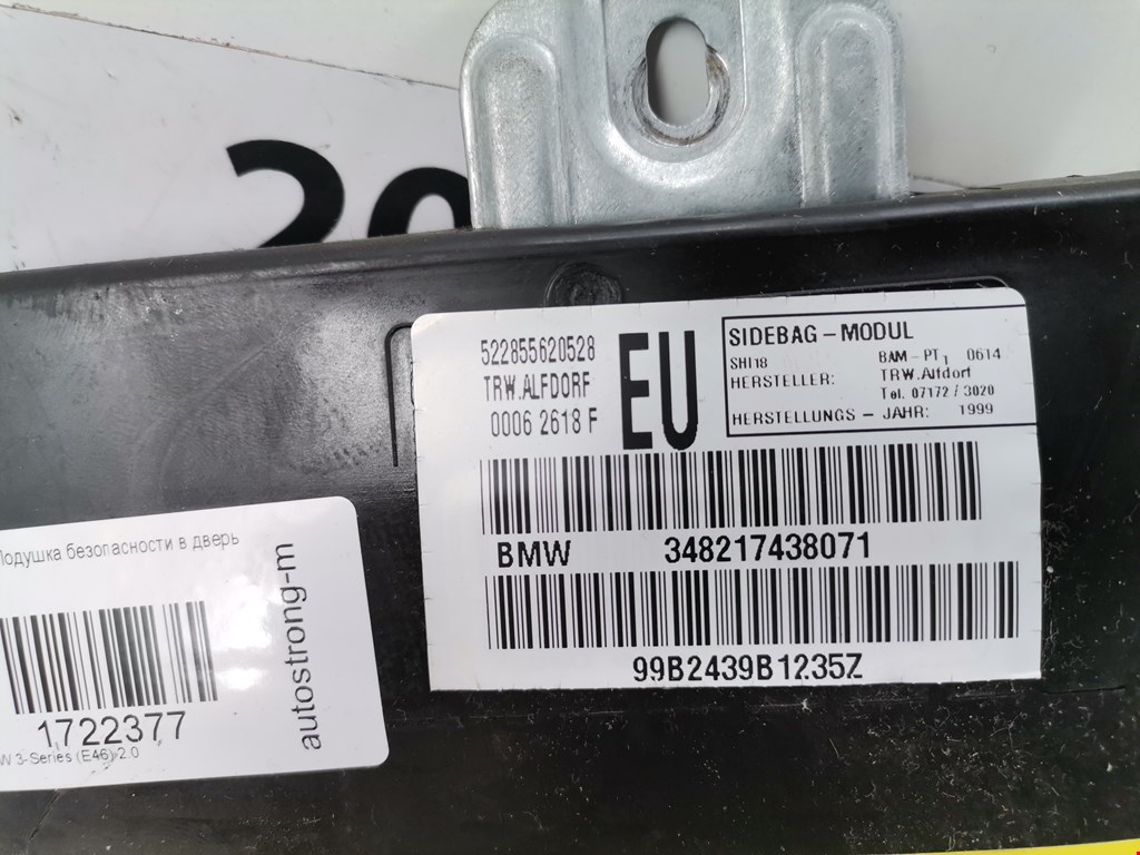 Подушка безопасности в дверь BMW 3-Series (E46) купить в России
