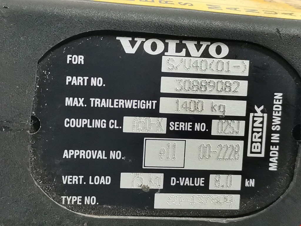 Фаркоп (прицепное устройство) Volvo S40 V40 1 купить в Беларуси