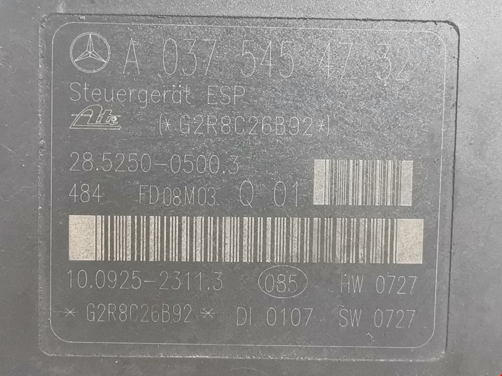 Блок ABS Mercedes CLC (CL203) купить в Беларуси