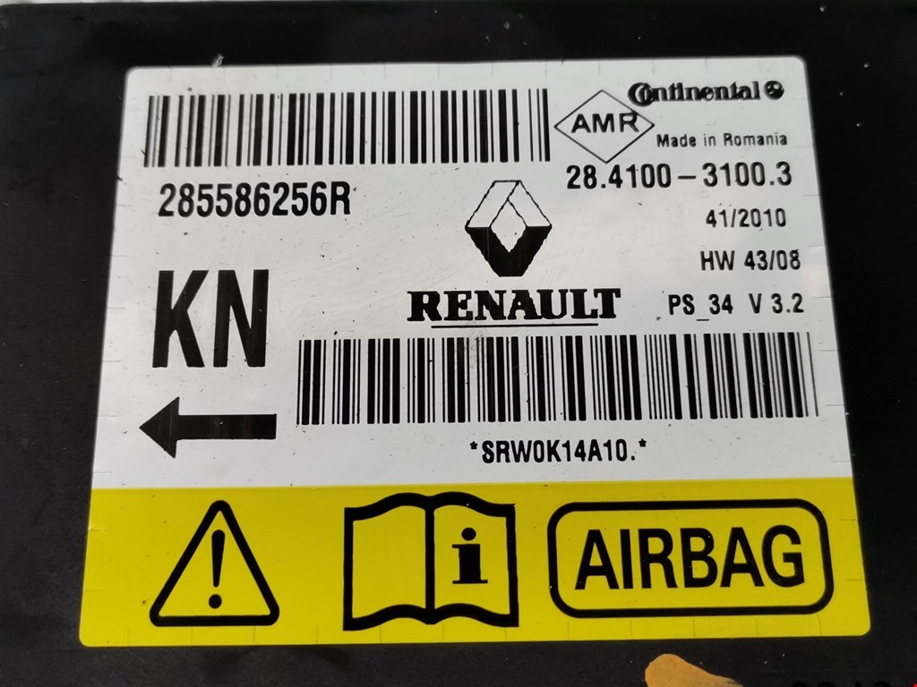 Блок управления Air Bag Renault Scenic 3 купить в России