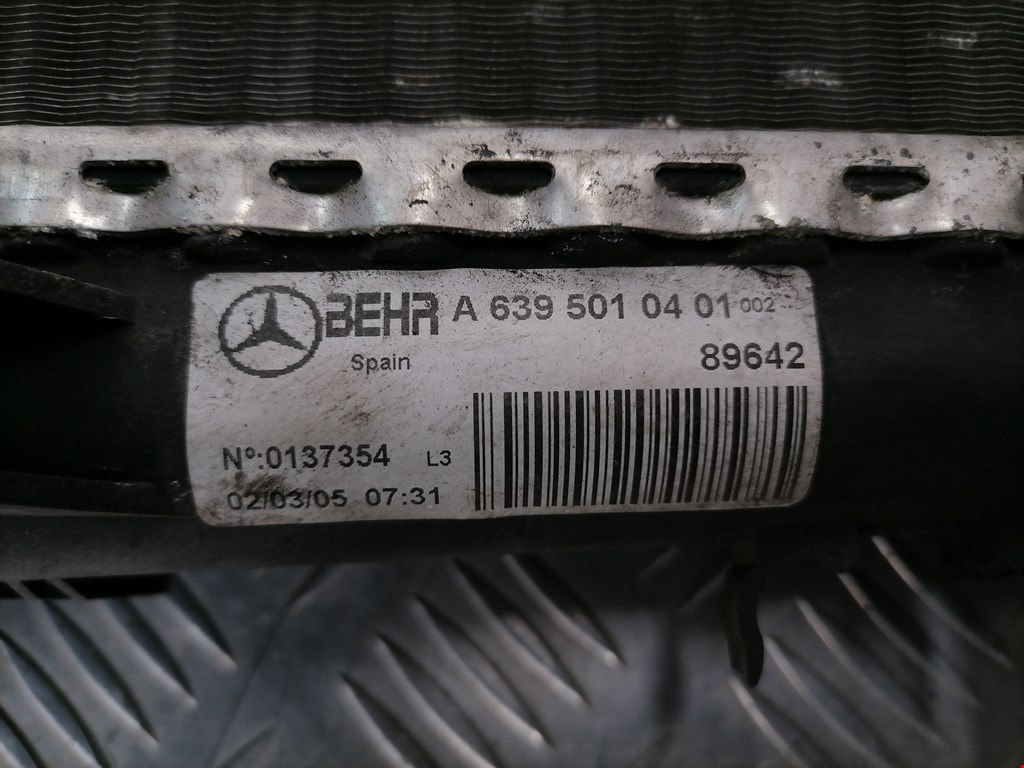 Радиатор основной Mercedes Vito (W639) купить в Беларуси