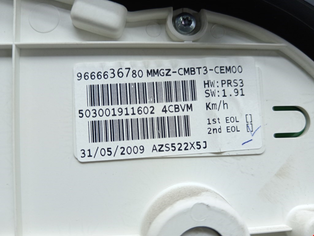 Панель приборная (щиток приборов) Peugeot 206 + купить в России