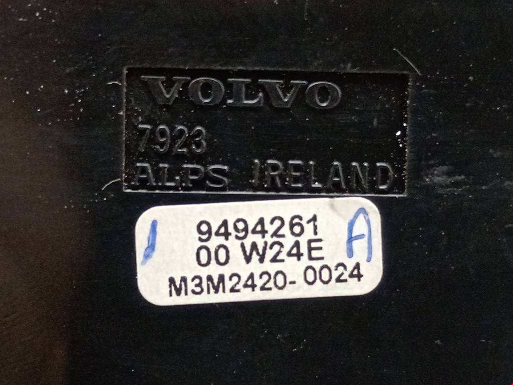 Переключатель отопителя (печки) Volvo S80 1 купить в Беларуси