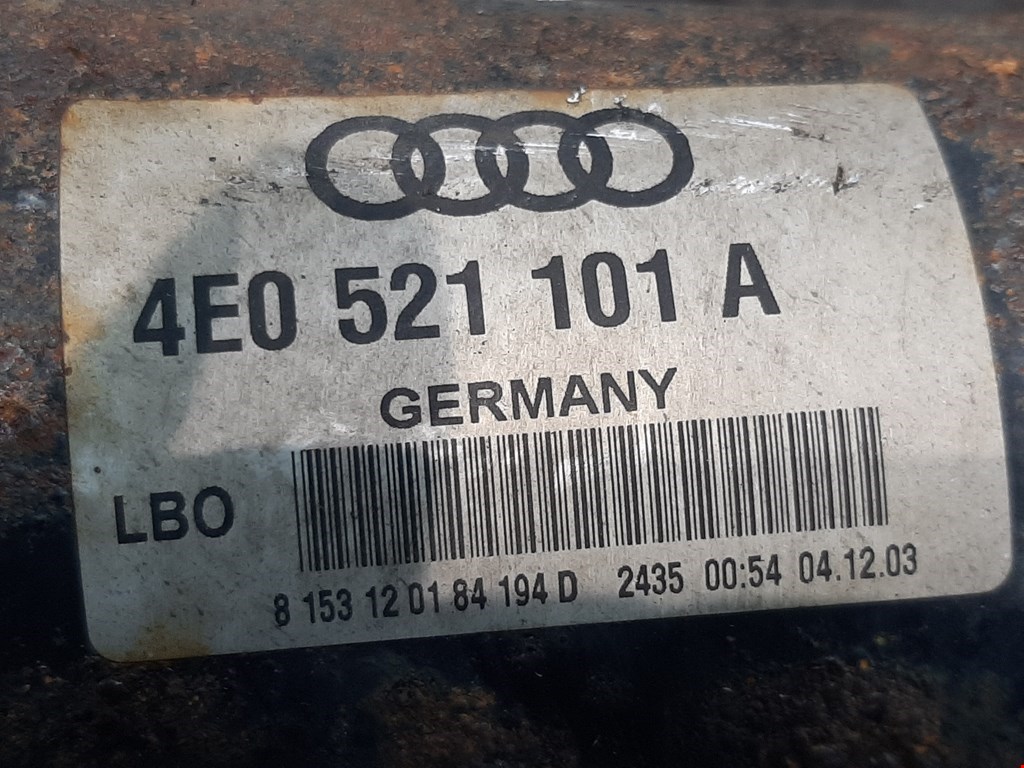 Кардан Audi A8 D3 купить в Беларуси