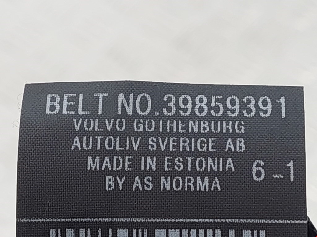 Ремень безопасности задний левый Volvo V70 3 купить в России
