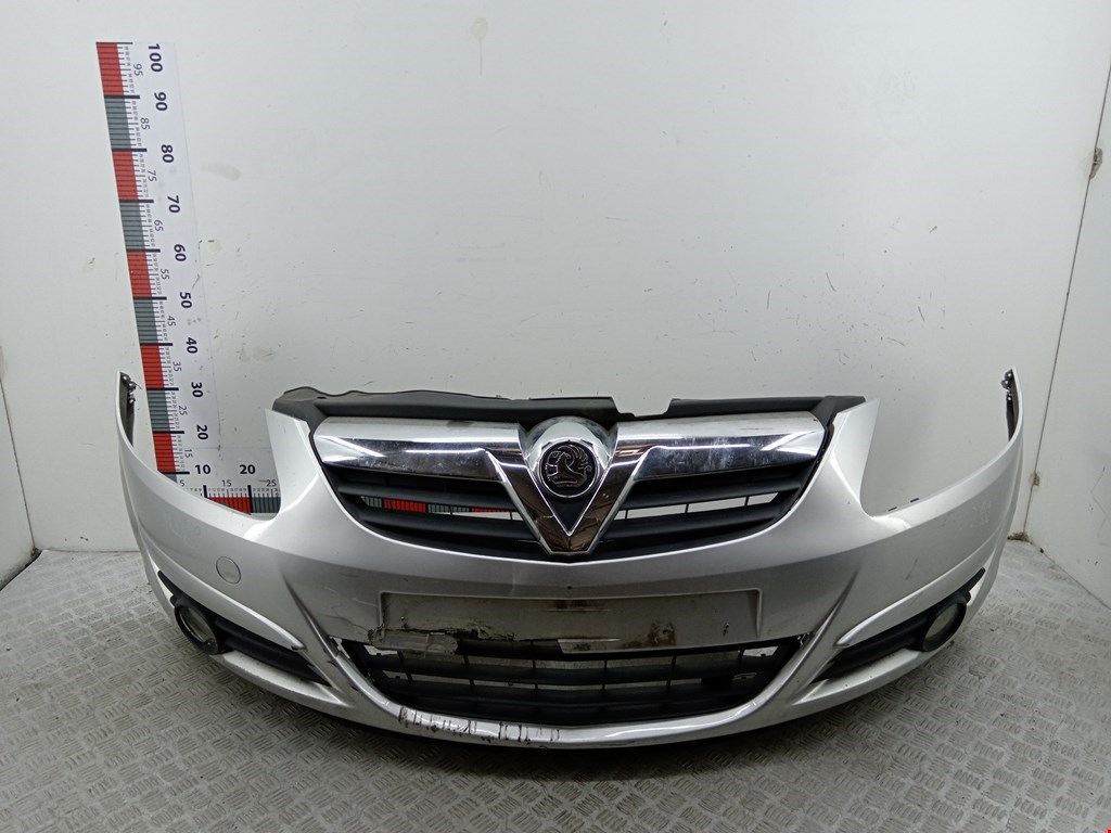 Решетка (заглушка) в бампер левая Opel Corsa D купить в России