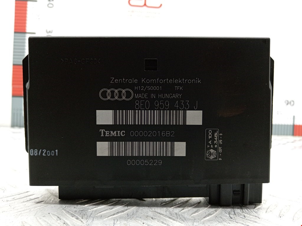 Блок комфорта Audi A4 B6