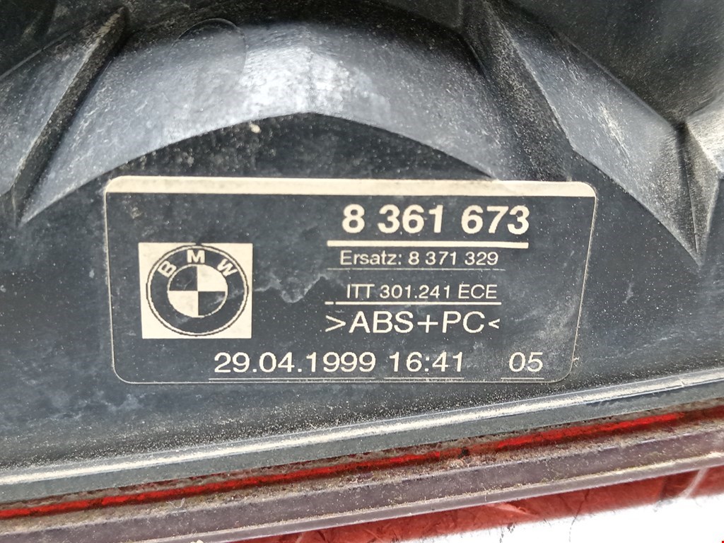 Фонарь крышки багажника левый BMW 5-Series (E39) купить в Беларуси