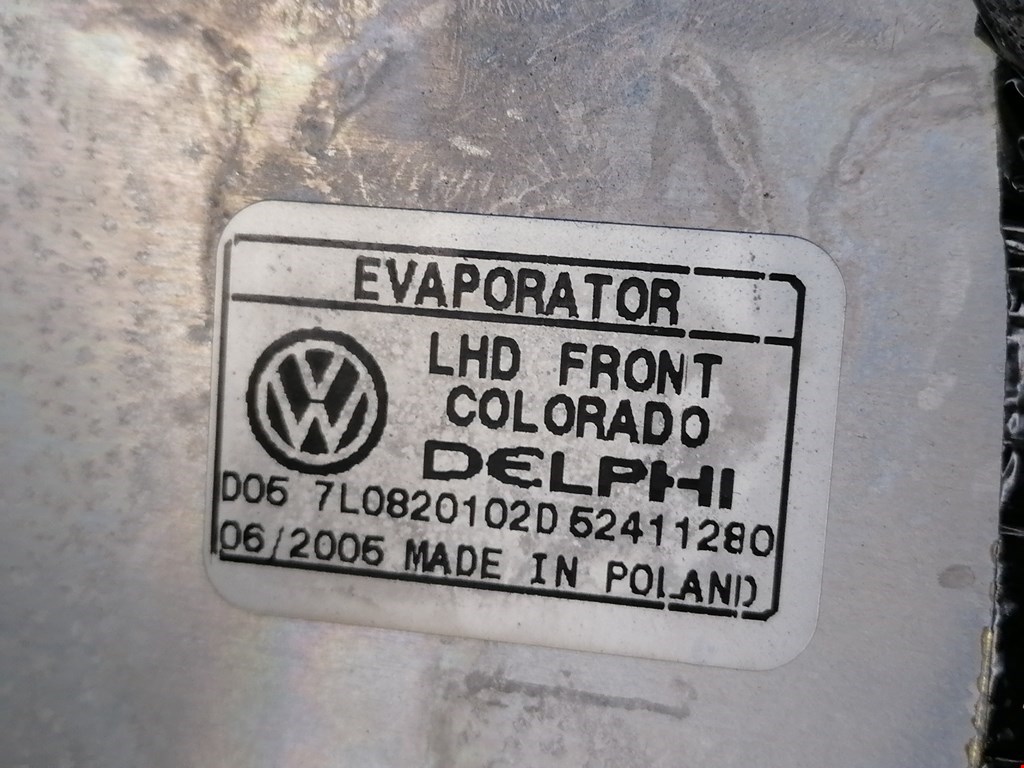 Испаритель кондиционера Volkswagen Touareg 1 купить в Беларуси