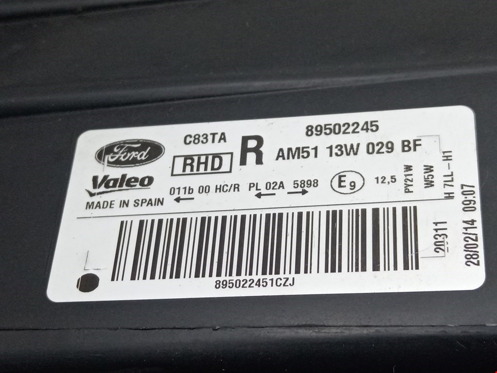 Фара передняя правая Ford C-MAX 2 купить в России