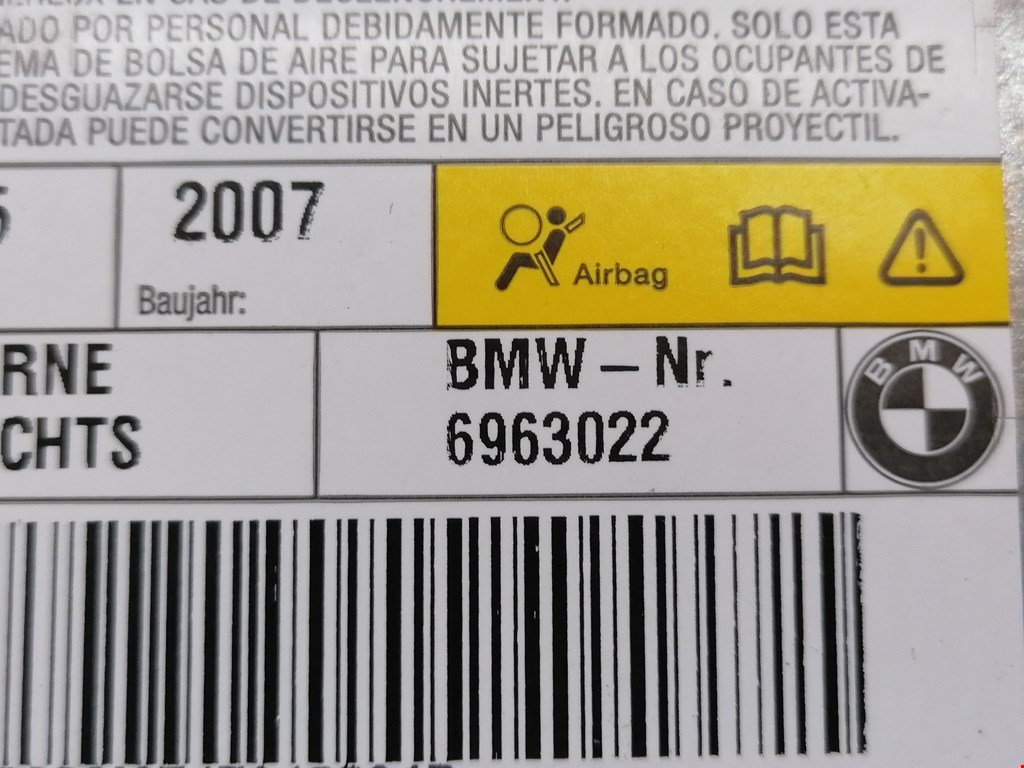 Подушка безопасности в дверь BMW 5-Series (E60/E61) купить в России