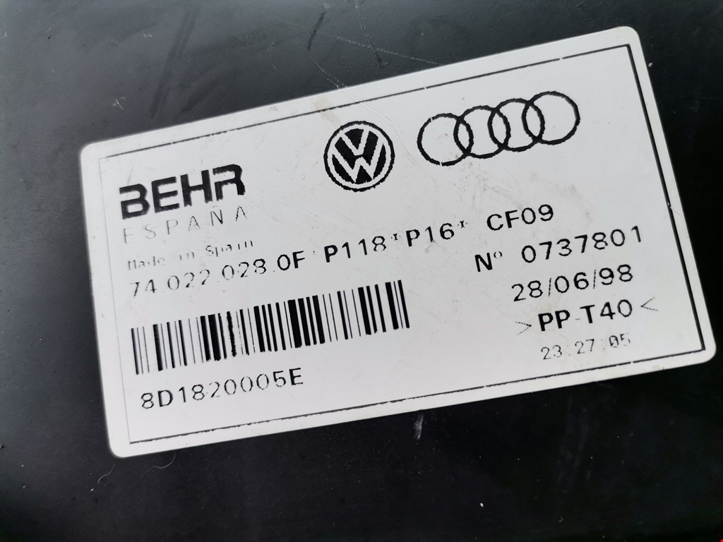 Отопитель в сборе (печка) Volkswagen Passat 5 купить в Беларуси