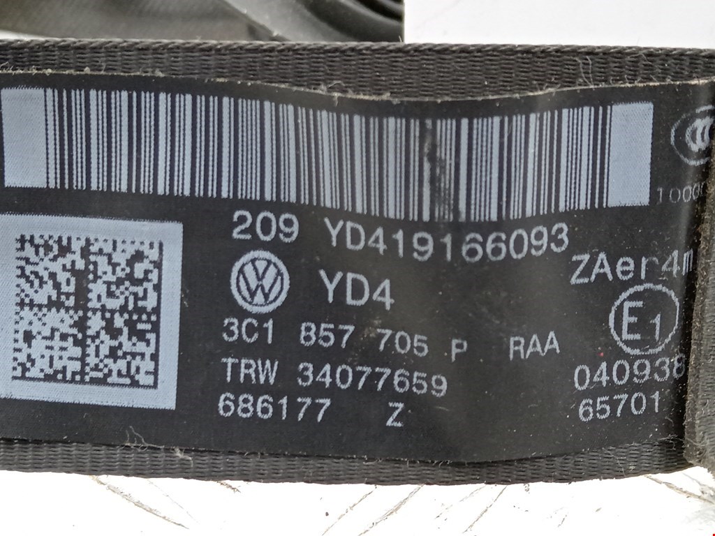 Ремень безопасности передний левый Volkswagen Passat 6 купить в России
