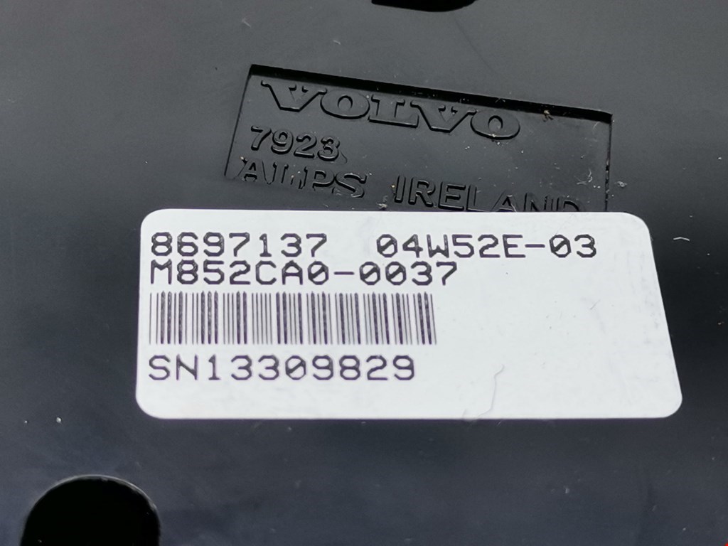 Переключатель отопителя (печки) Volvo XC90 1 купить в Беларуси