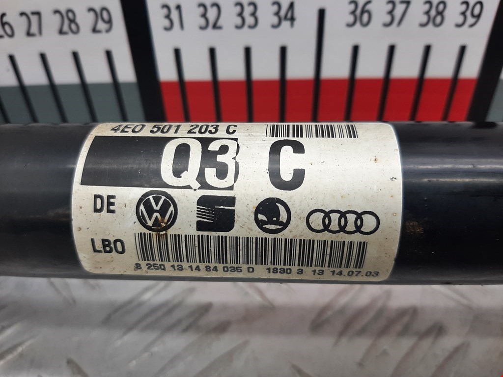 Полуось задняя левая (приводной вал шрус) Audi A8 D3 купить в Беларуси