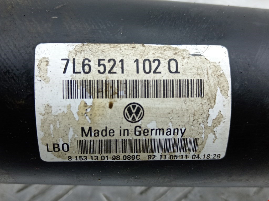 Кардан Volkswagen Touareg 1 купить в Беларуси