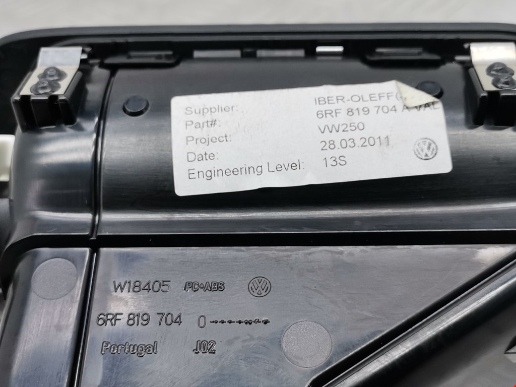 Дефлектор обдува салона Volkswagen Polo 5 купить в Беларуси