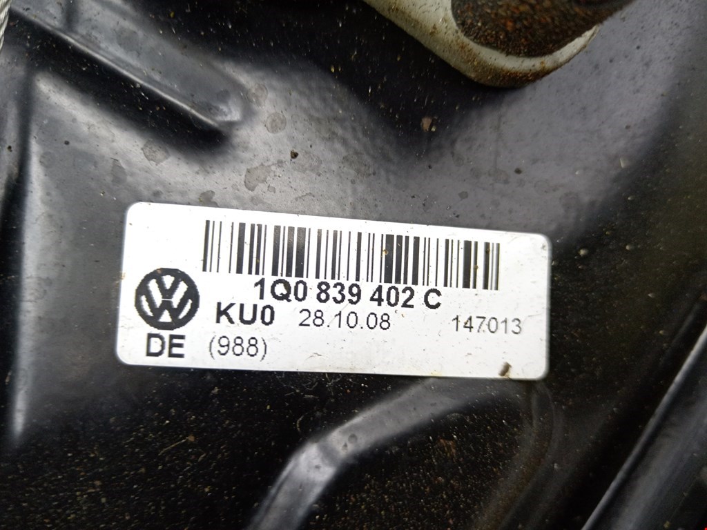 Стеклоподъемник электрический двери задней правой Volkswagen Eos купить в Беларуси