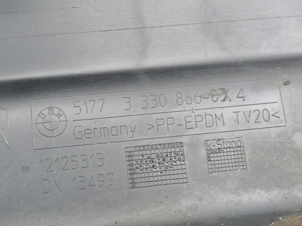 Накладка декоративная на порог левая BMW X3 (E83) купить в Беларуси