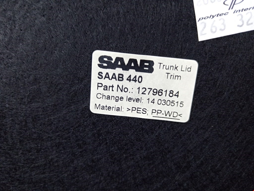 Обшивка крышки багажника Saab 9-3 (2) купить в России