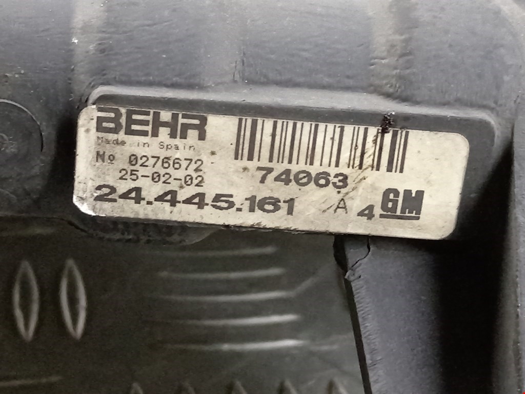 Радиатор основной Opel Corsa C купить в Беларуси