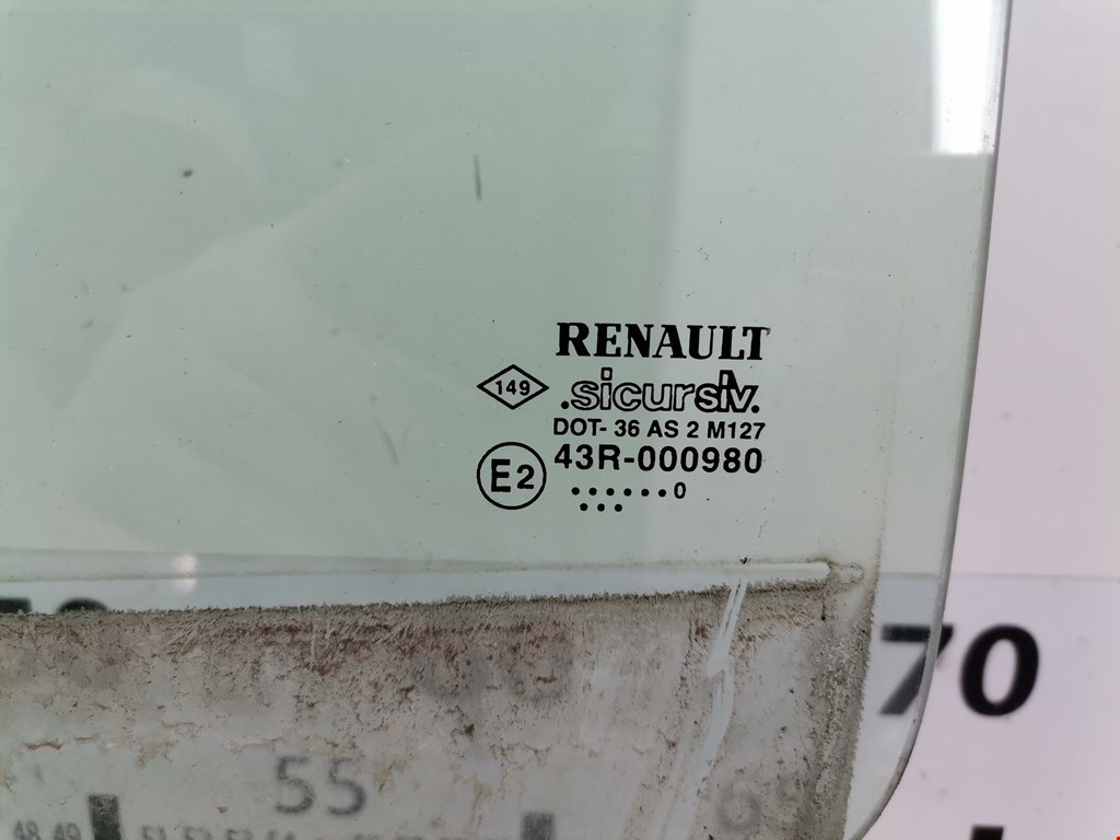 Стекло двери задней левой Renault Megane 1 купить в Беларуси