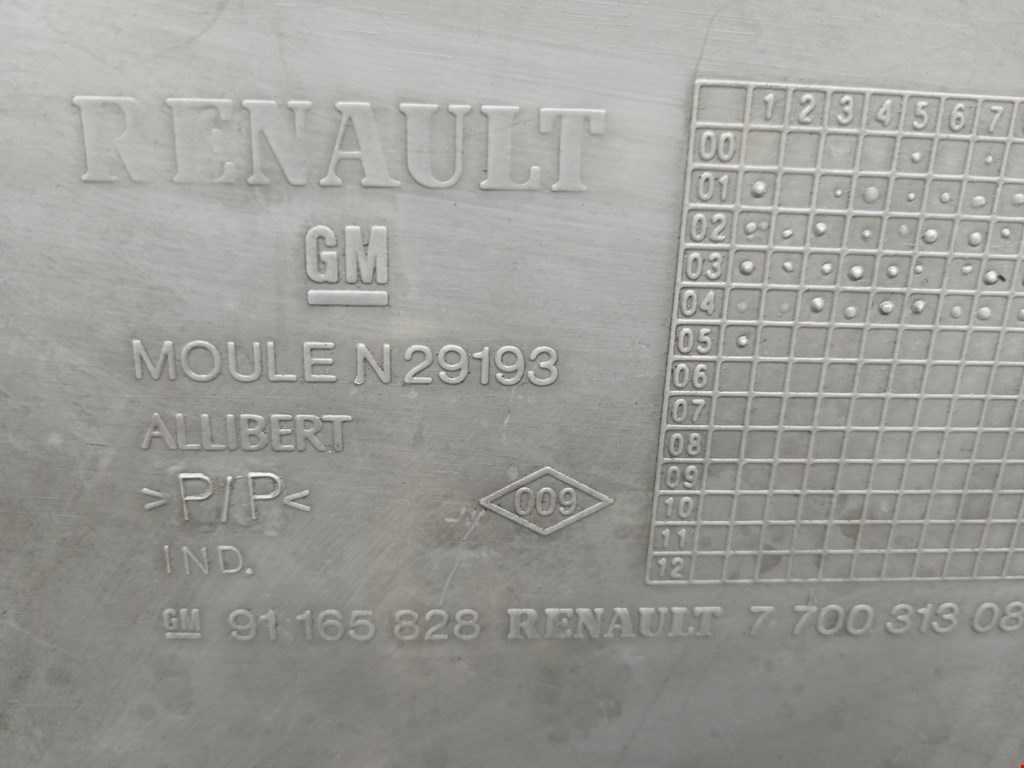 Обшивка (карта) двери задней правой Renault Trafic 2 купить в Беларуси