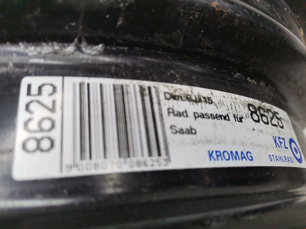 Диск колесный штампованный (железо) Saab 9-3 (1) купить в Беларуси