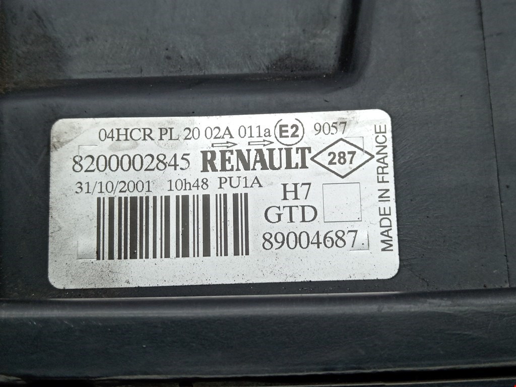 Фара передняя левая Renault Laguna 2 купить в Беларуси