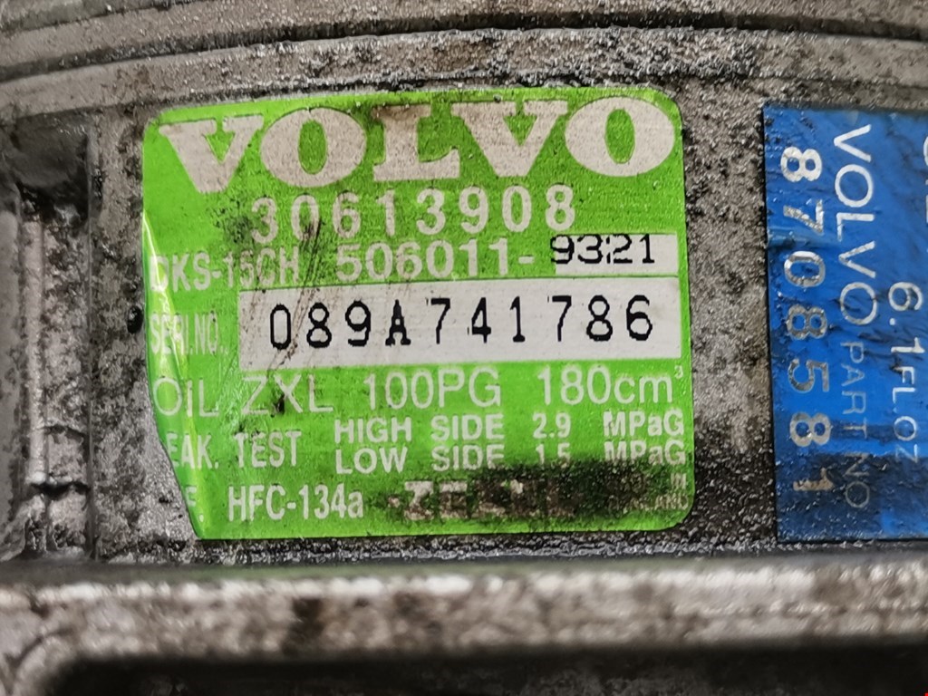 Компрессор кондиционера Volvo S40 V40 1 купить в Беларуси