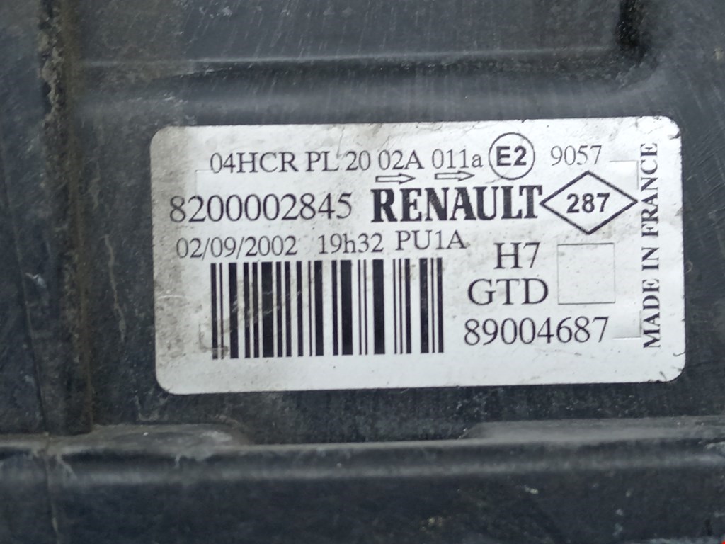 Фара передняя левая Renault Laguna 2 купить в Беларуси