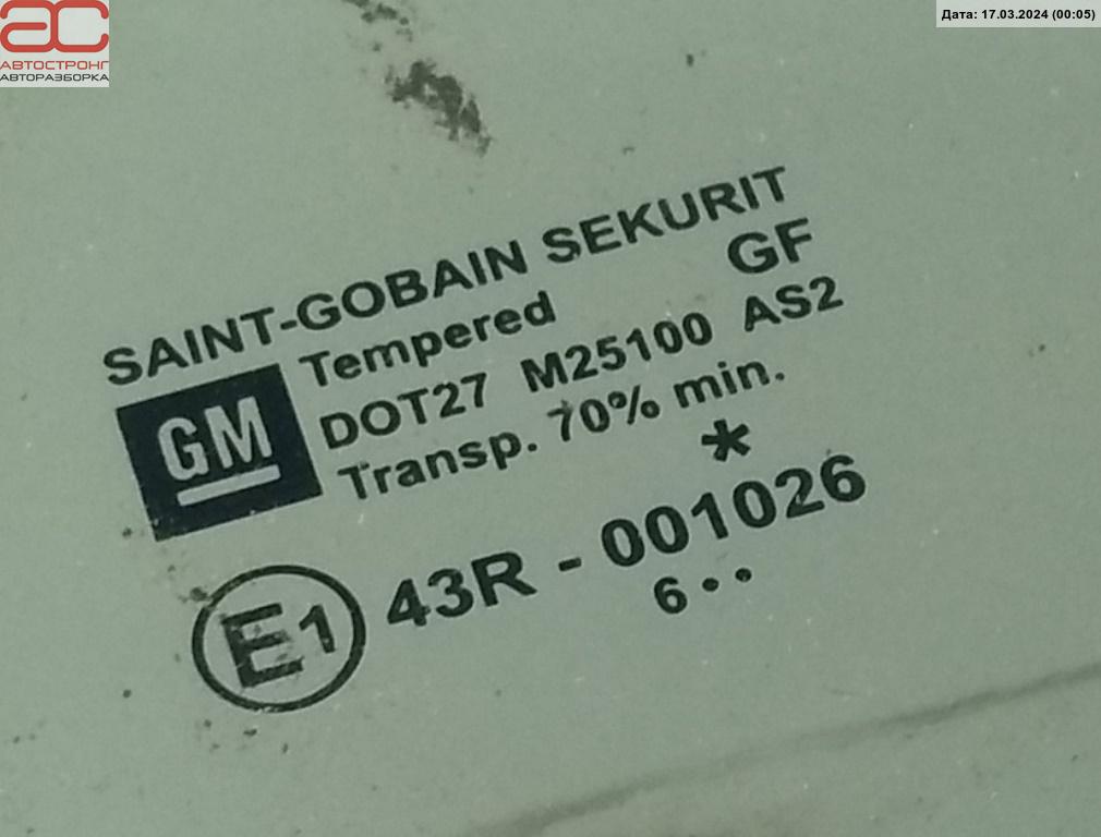 Стекло кузовное заднее левое Opel Astra H купить в Беларуси