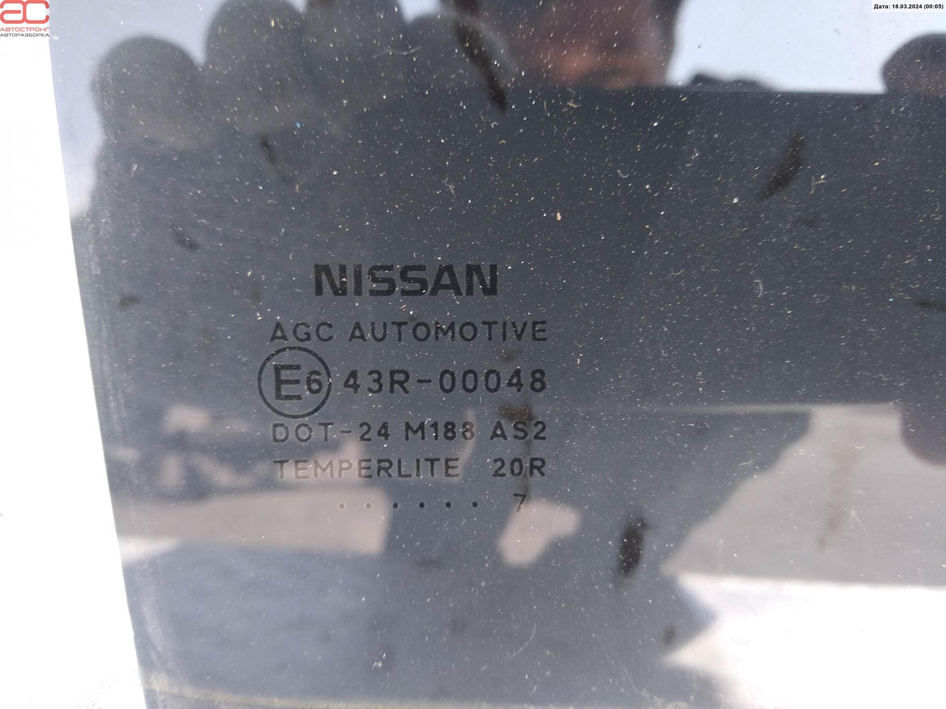 Стекло двери задней правой Nissan Qashqai 1 купить в Беларуси